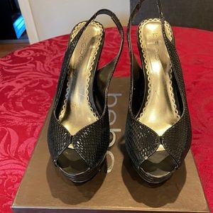 Black Bebe Bianca shoes